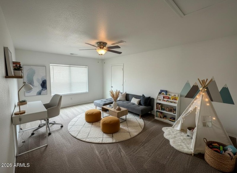 Bedroom 4- VIRTUALLY STAGED