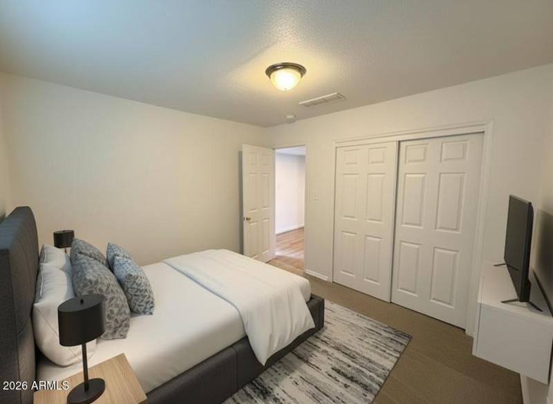 Secondary Bedroom 2- VIRTUALLY STAGED