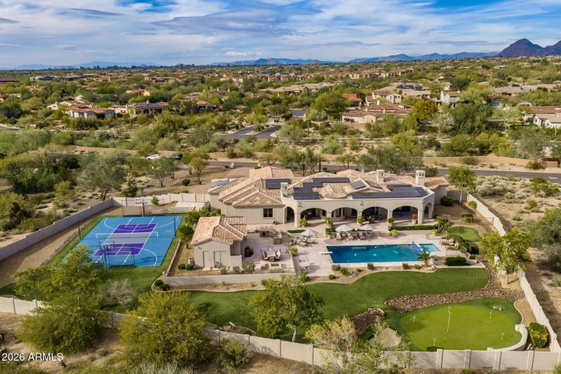 Backyard Aerial View