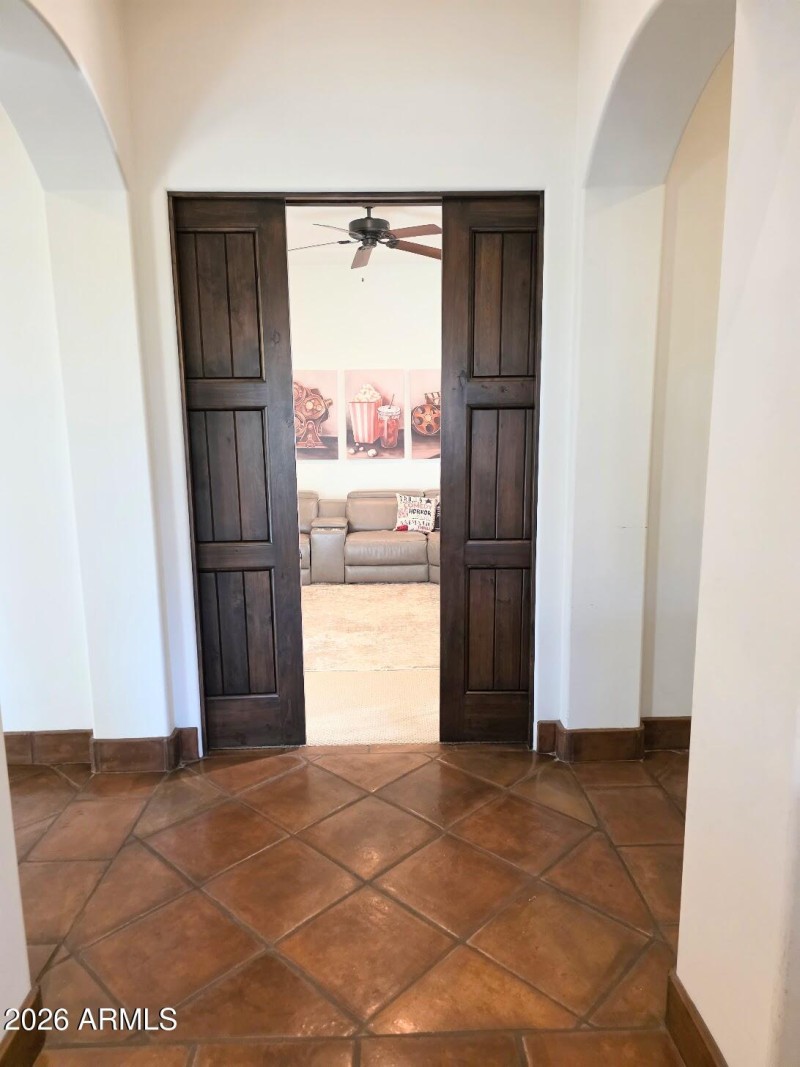 Media Room Sliding Door