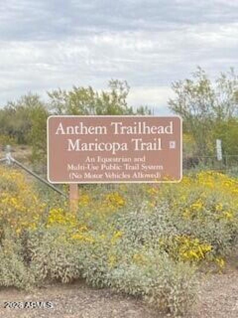 Maricopa Trail, Anthem Trailhead