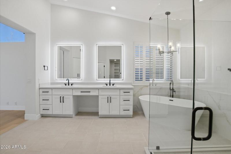 Front and Back Lit Vanities