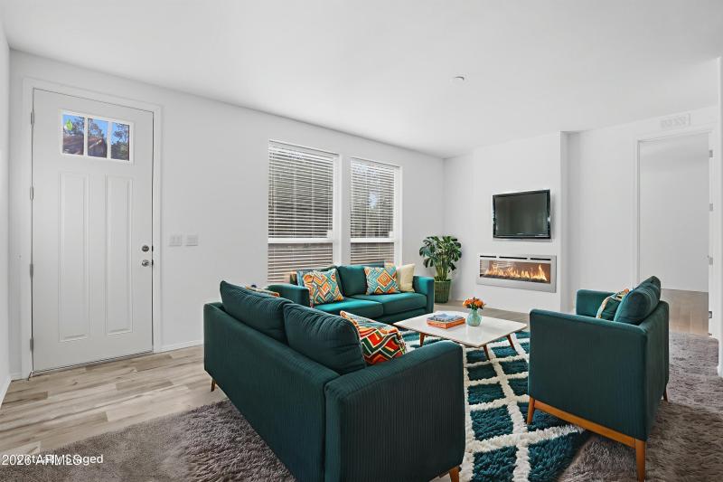 Living Room - Virtually Staged