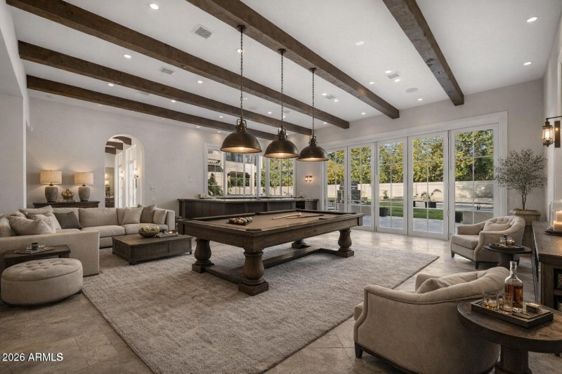 Exeter Blvd Bonus Room/Bar Staged