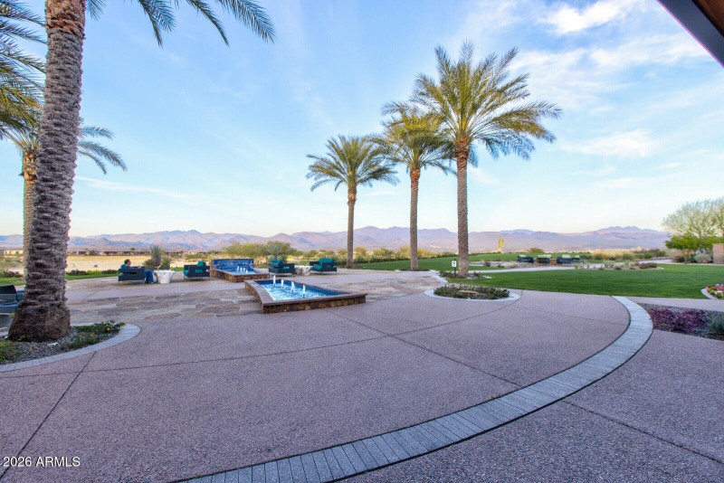 Back Patio of Clubhouse
