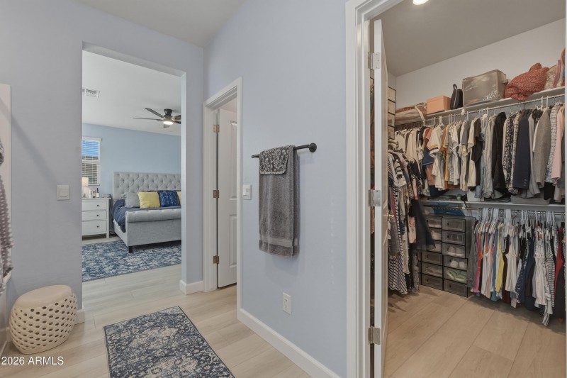 Spacious Walk-in Clost