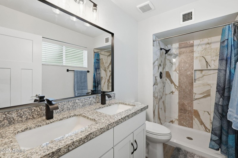Master Bathroom Dual Sinks