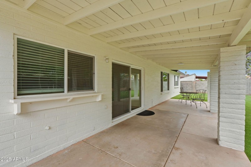 Exteneded Length Patio