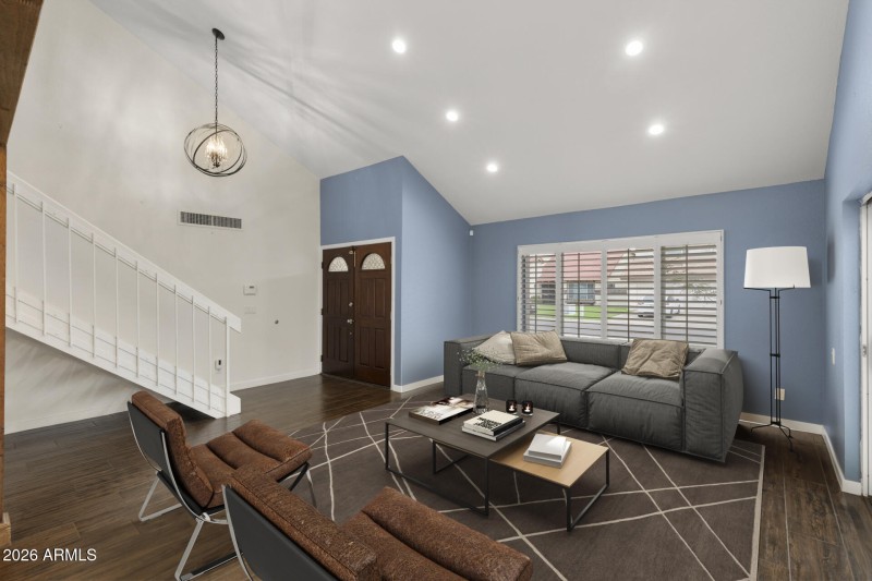 Entry/Living Room Virtual Staging