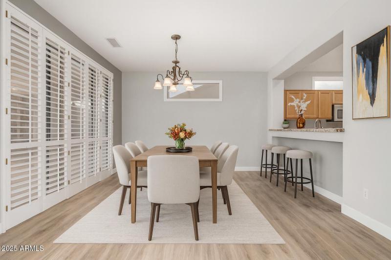 Dining and Breakfast Area Virtually Stag