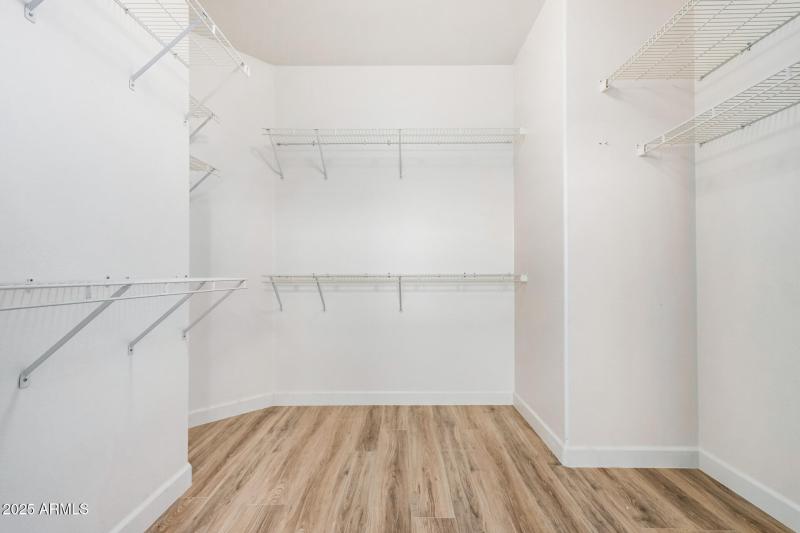 Primary Walk-In Closet