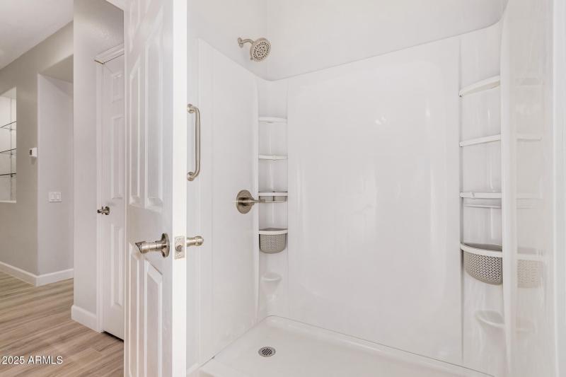 Guest Bath with Brand New Walk-In Shower