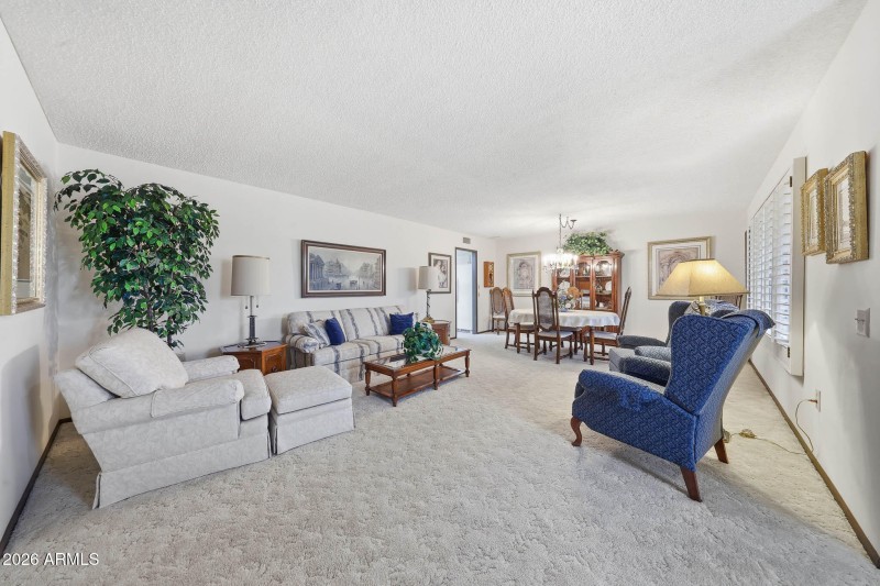 Living Room & Dining Room