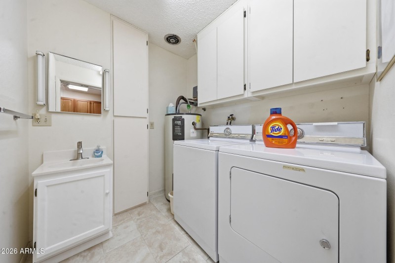 Laundry Room with Sink and Storage