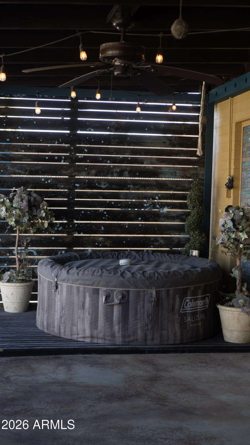 Hot Tub/Privacy Wall