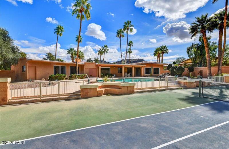Tennis Court to Home