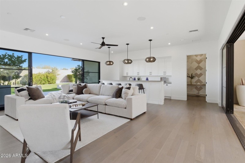 Entertaining Living Space