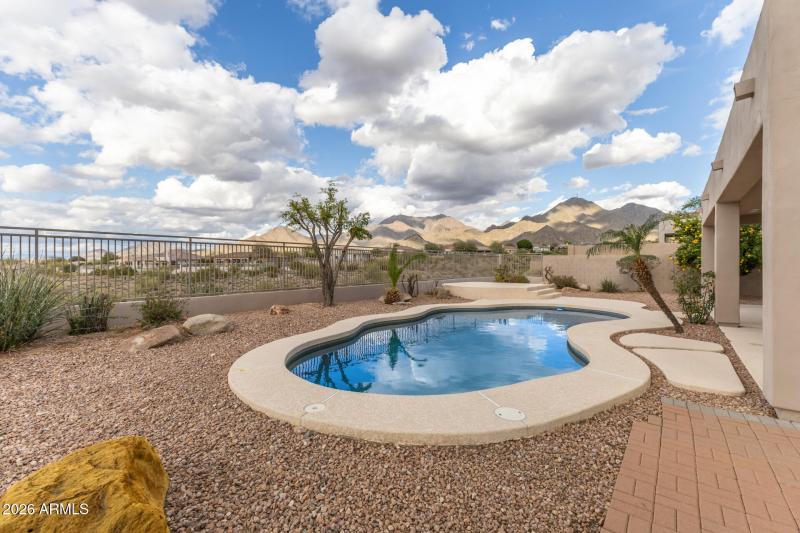 Pool with Mountain Views