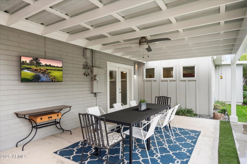 Large Covered Patio