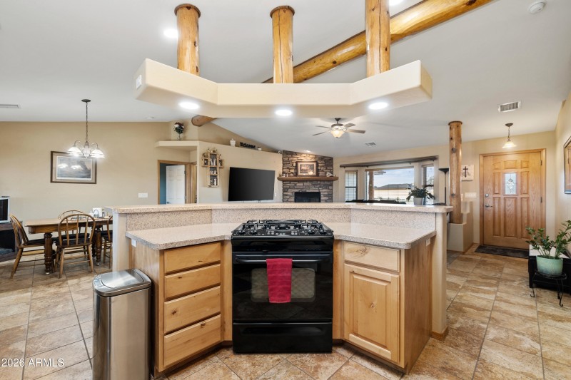 Kitchen to Living Room