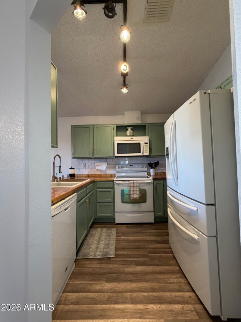 Painted Cabinets and counters