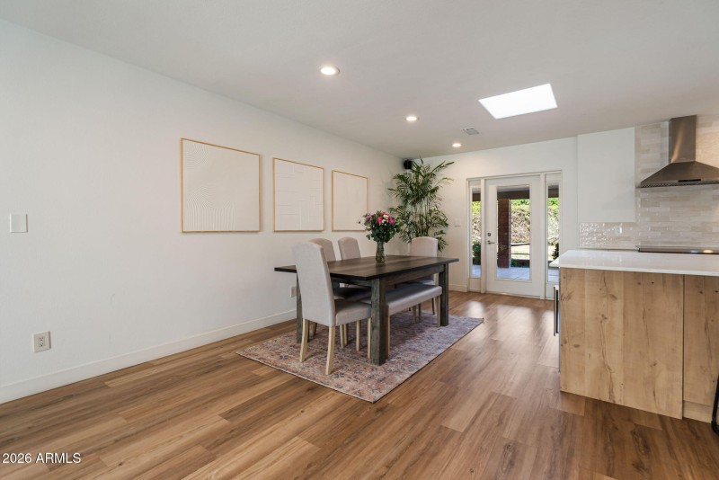 Plenty of room for a large table