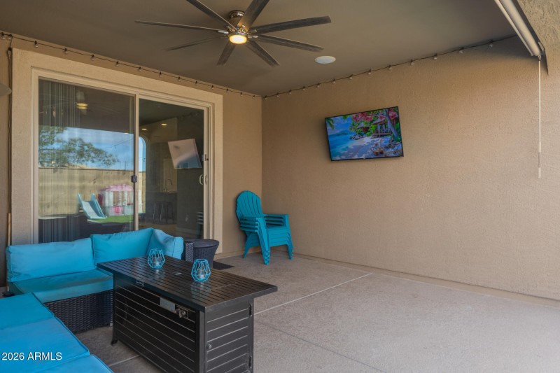Ceiling Fan and Speakers