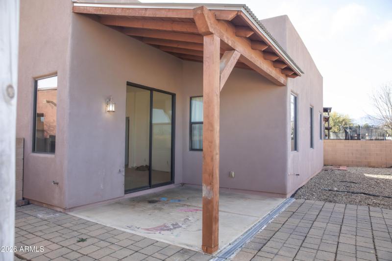 Backyard With Storage