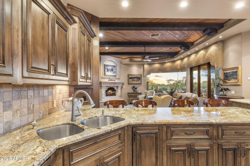 Kitchen to Great room