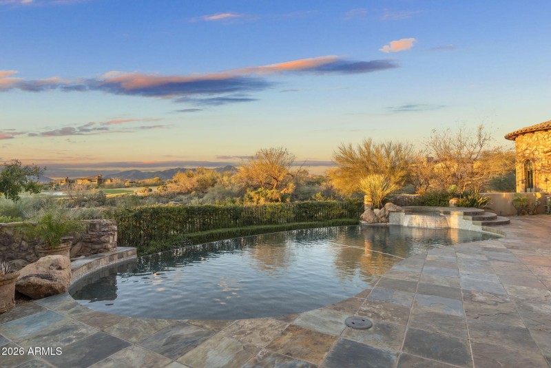 Infinity Edge Pool and Spa