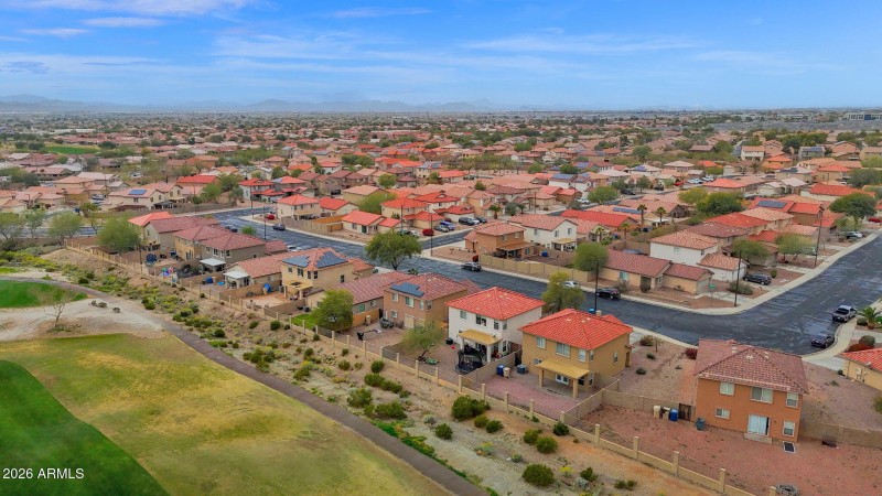 Golf Course and Homes