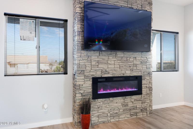 10153 W Wenden - Living Room Fireplace