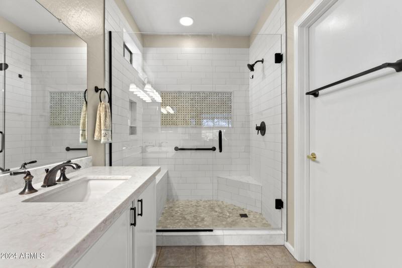 Large Walk-In Shower