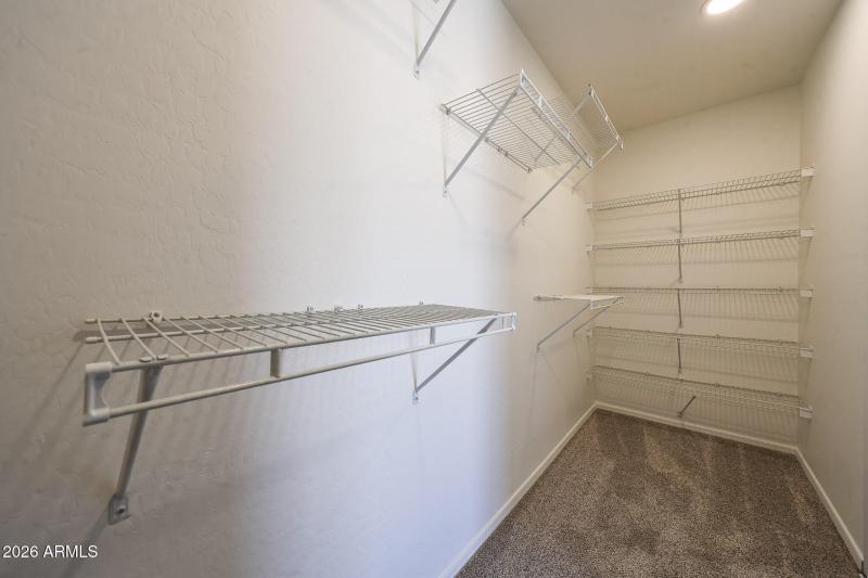 Inside the closet. Lots