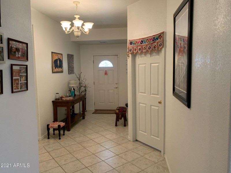 Spacious entry and foyer