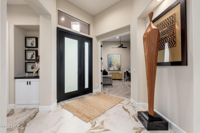 New Front door entrance