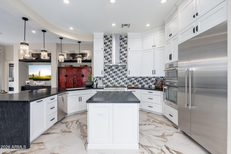 Kitchen Honed granit