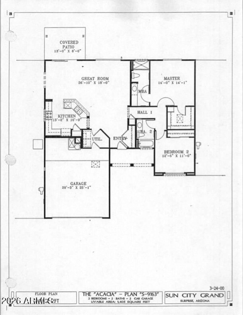 Acacia Floor Plan