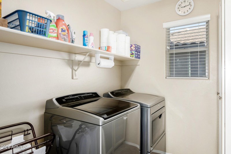Upstairs Laundry Room