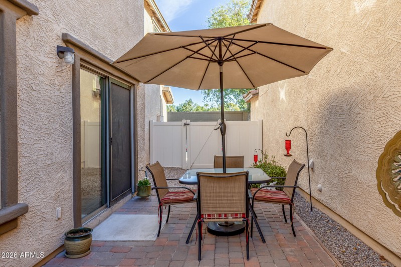 Paver Backyard Patio