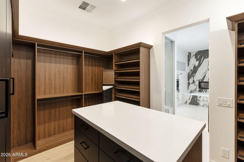 Large Primary Walk-In Closet