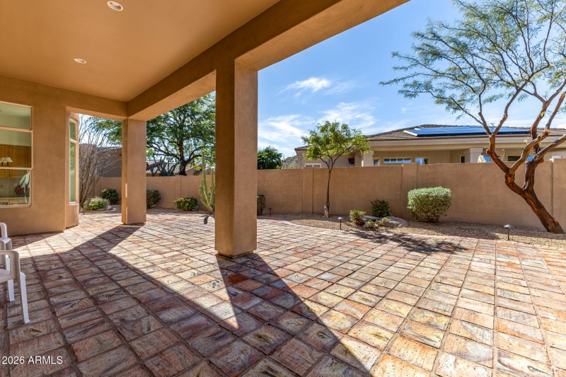 Rear Patio