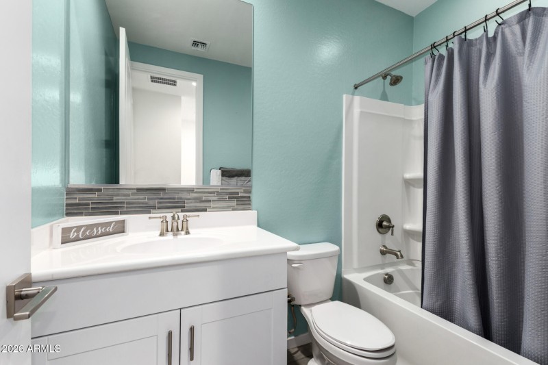 Downstairs full Bathroom