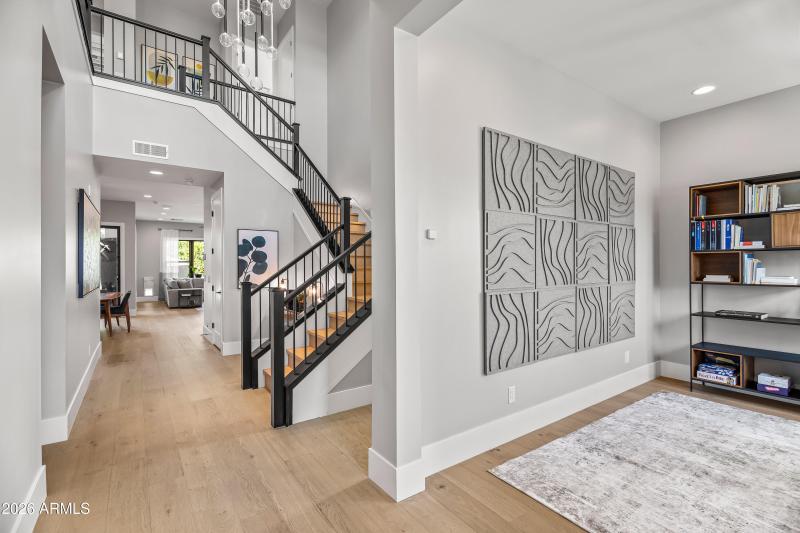 Open-concept floorplan