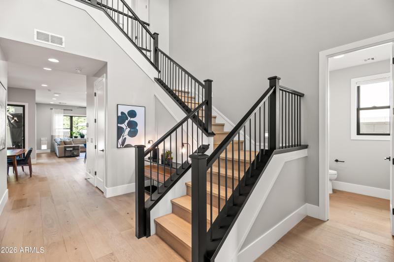 Split open floor plan