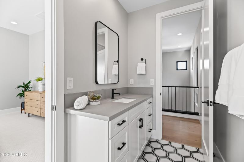 Ensuite Guest Bath 2 with dual vanities