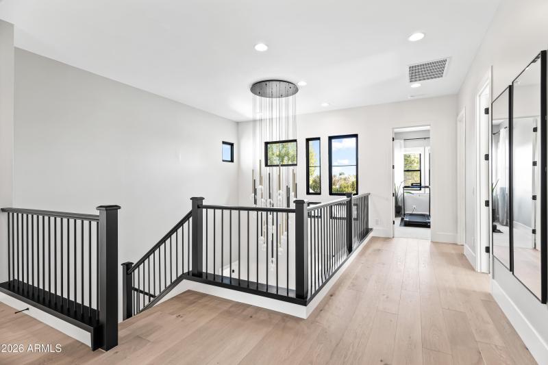 Natural light compliments the space