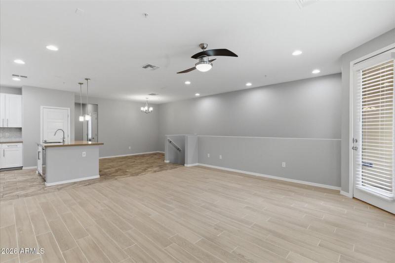 Great Room to Kitchen and Dining