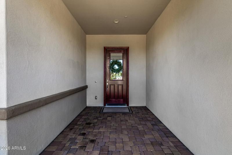 Front Entry Pavered Walkway