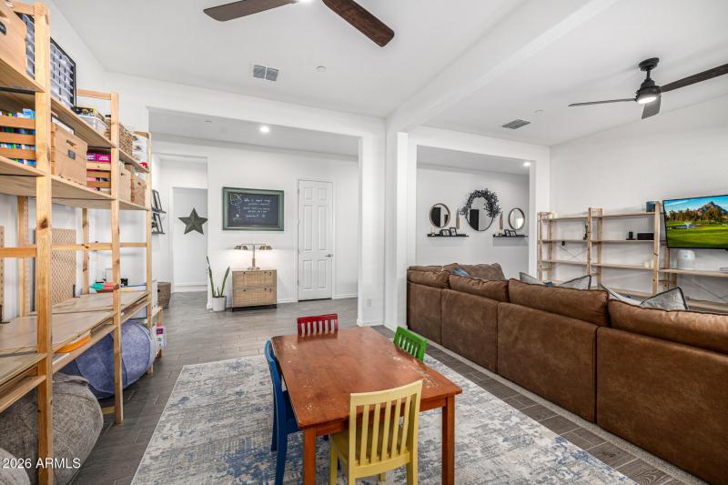 Flex Area facing hallway